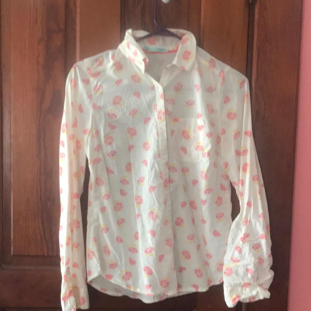 Pink Lemonade Button Up